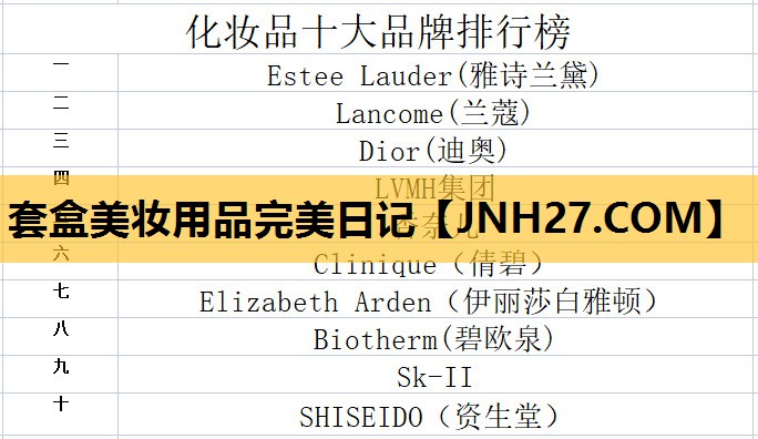 套盒美妆用品完美日记